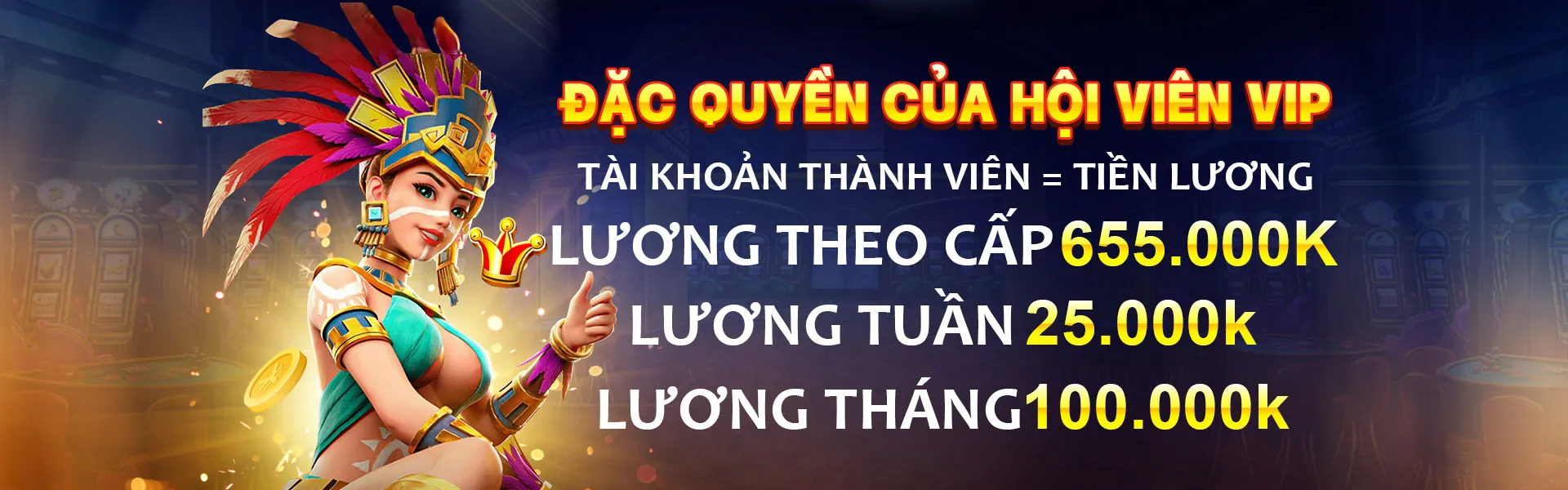 Banner các chương trình khuyến mãi b52